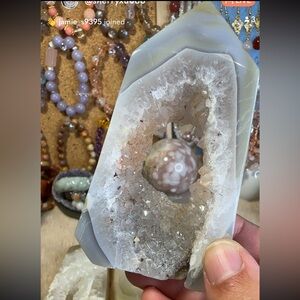 Elegant Crystal Geode